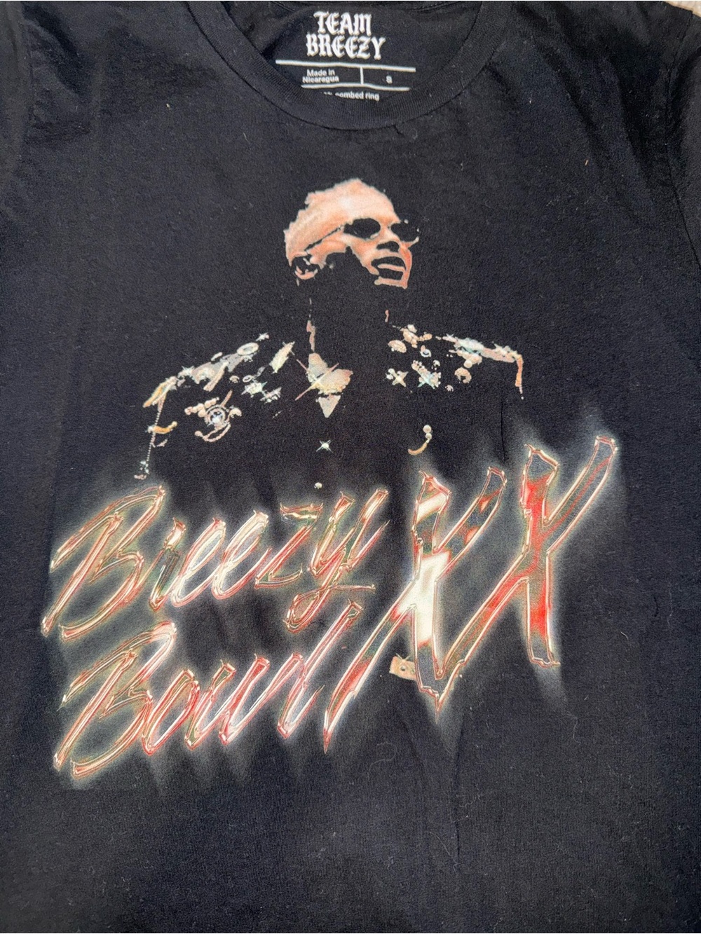 Chris Brown Concert Tee View 2